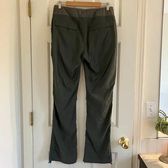Royal Robbins Pants, Sz. M, Olive Green, pockets, adjustable length - Picture 13 of 16
